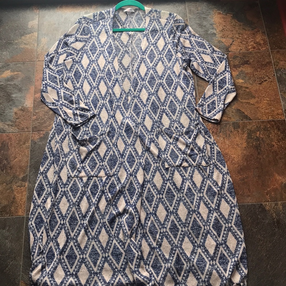 boho SARAH sweater duster by LuLaRoe, L